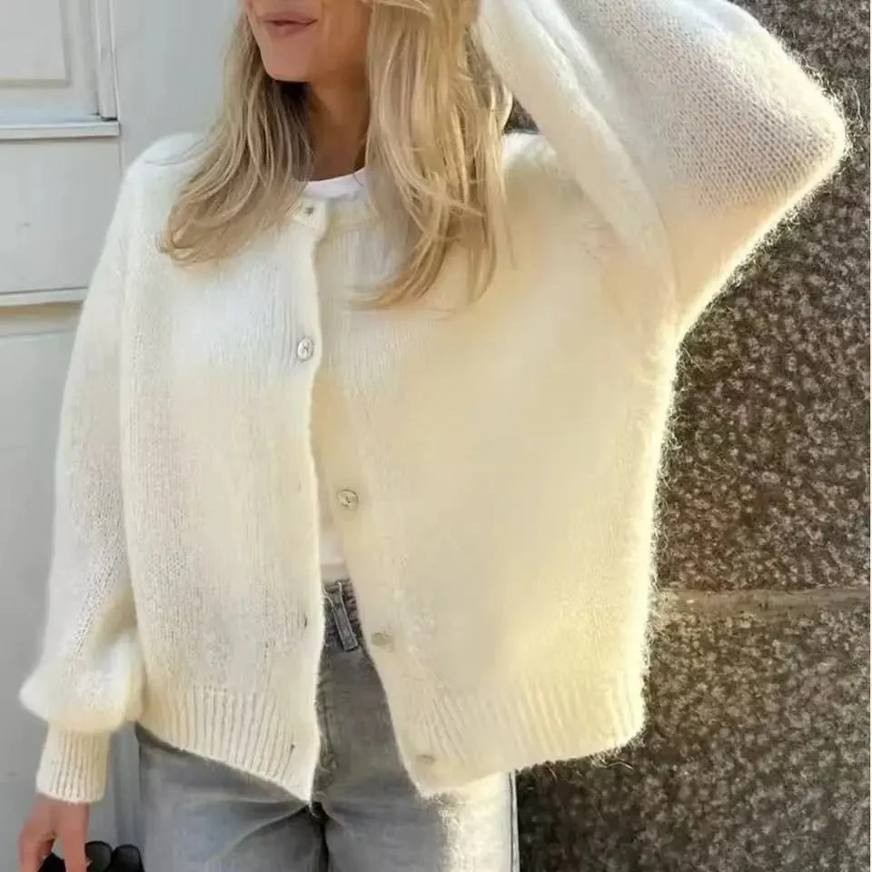 Hazel Soft Knit Cardigan - Image 4