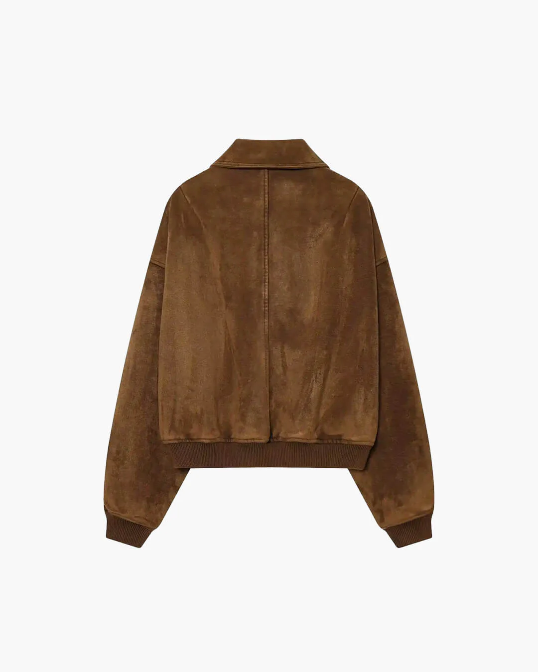 Heather Faux Suede Jacket - Image 10