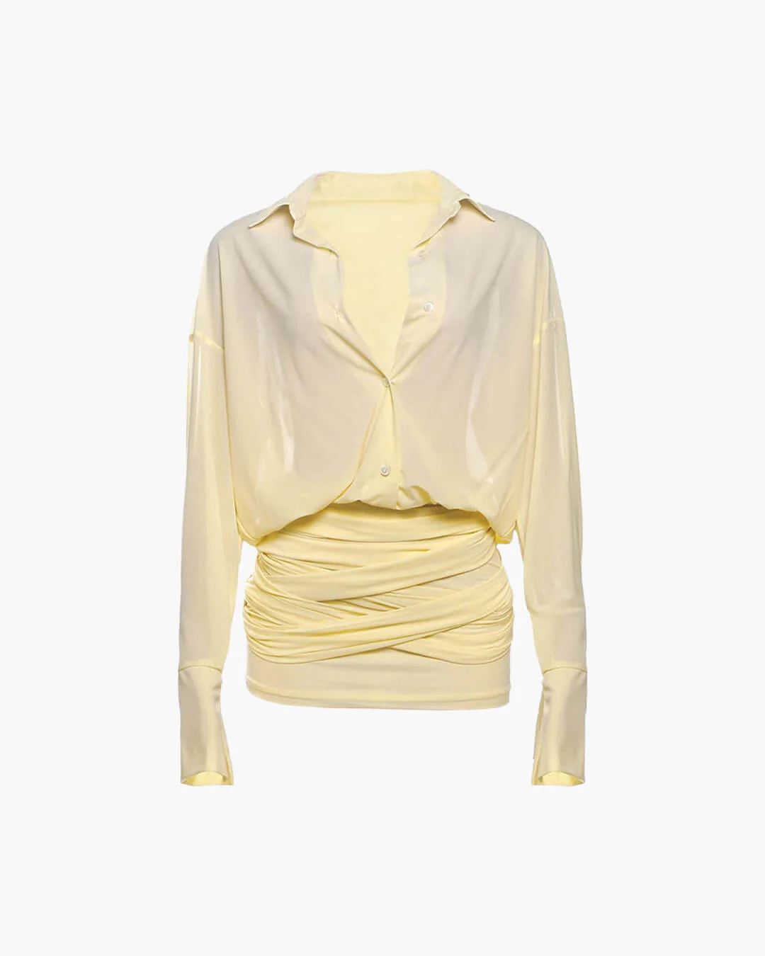 Heidi Long Sleeve Shirt Dress - Image 5