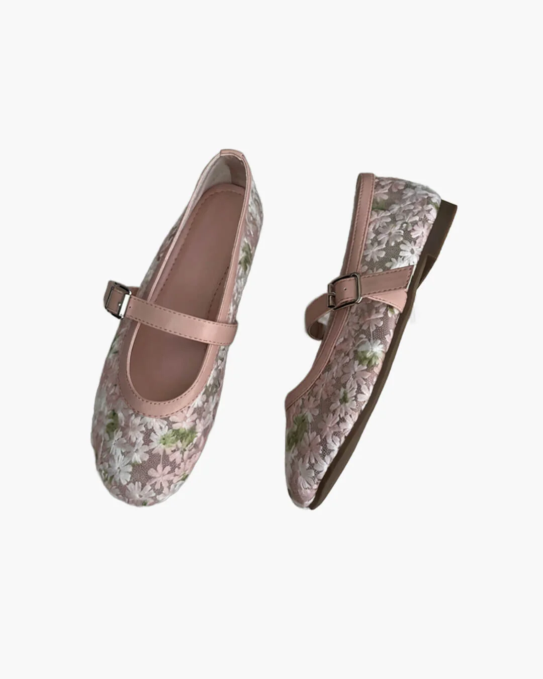 Helen Mesh Mary Jane Ballet Flats - Image 19