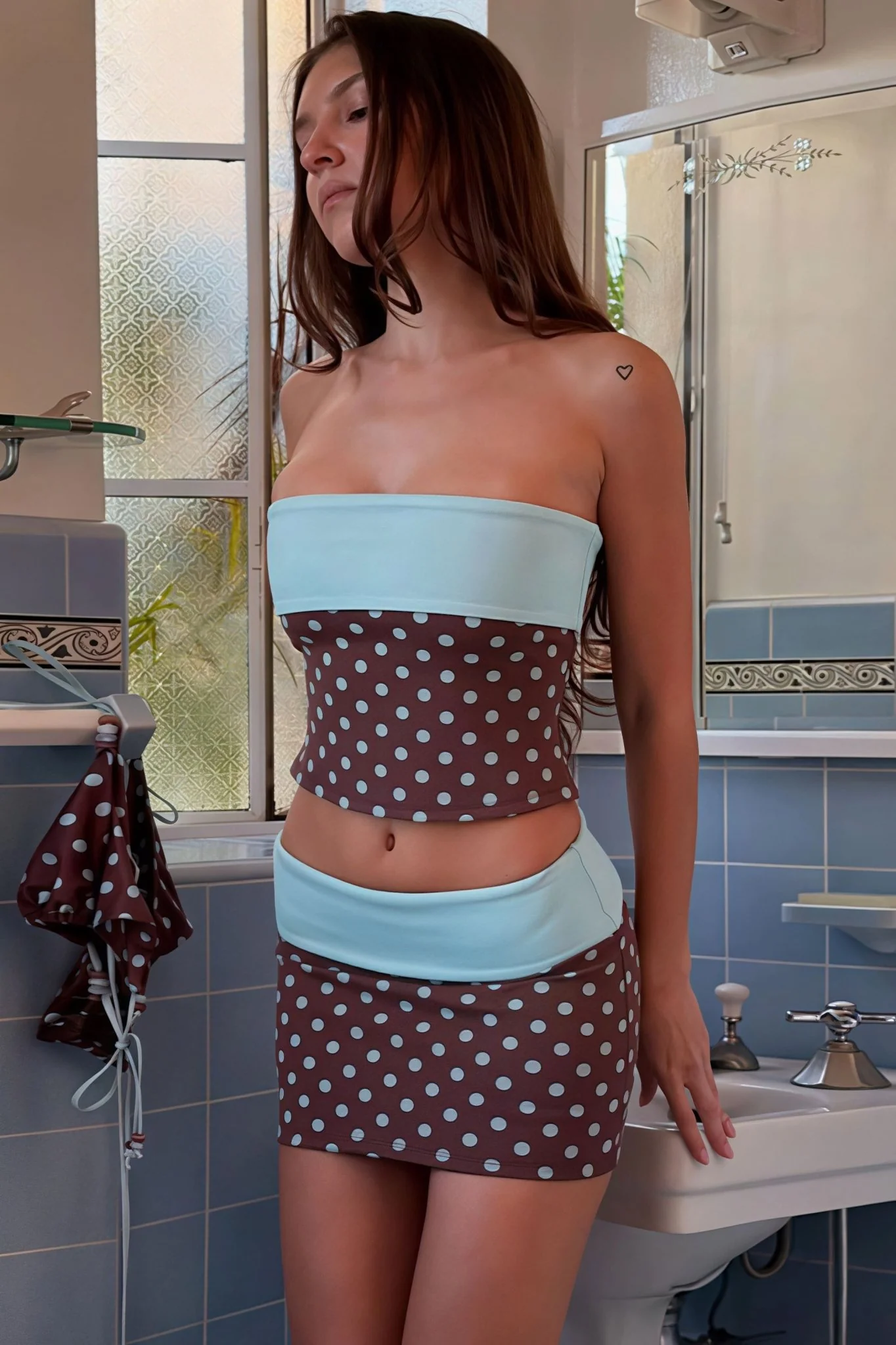 Heloise Bandeau Bodycon Set - Image 2