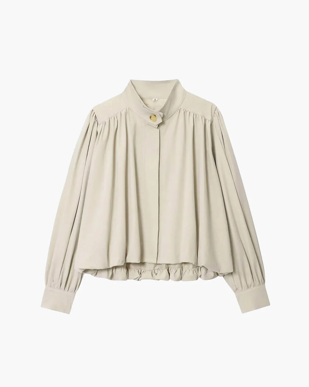 Hilda High Neck Pleated Jacket - Image 5