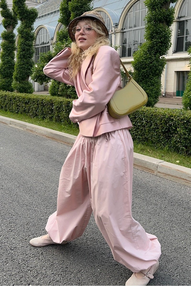 Inga Elastic Waist Baggy Pants - Image 14