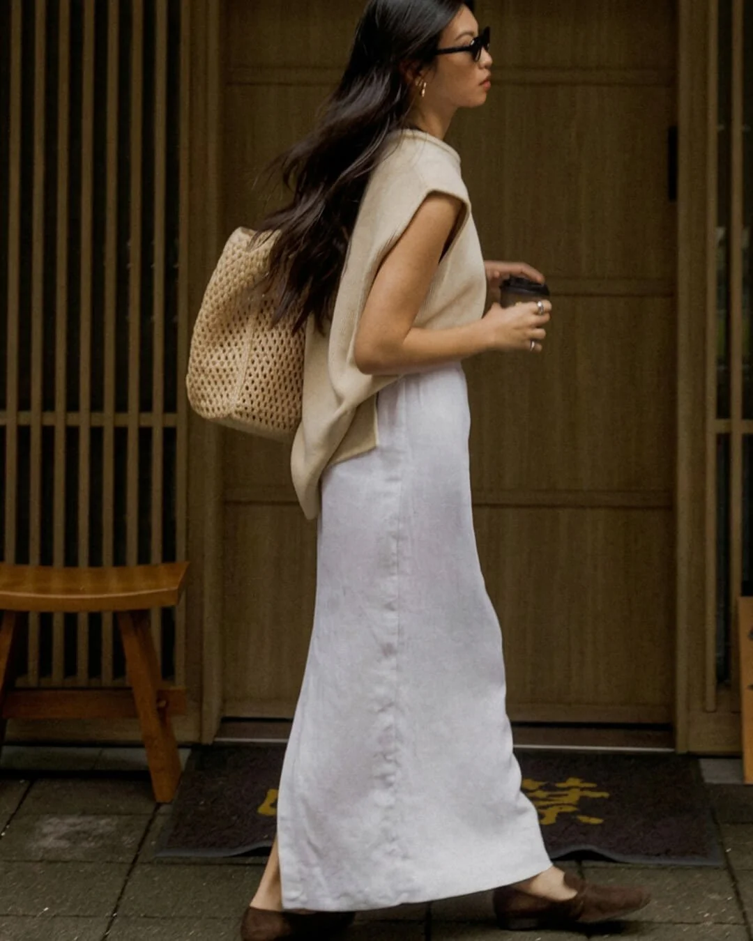 Irma Sleeveless Linen Set - Image 7
