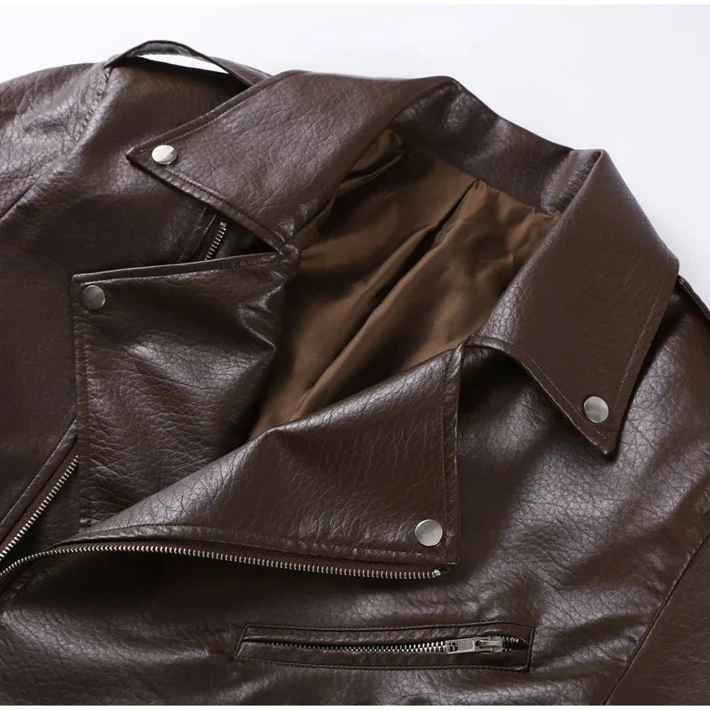 Jackie Zip-Up Lapel Jacket - Image 4
