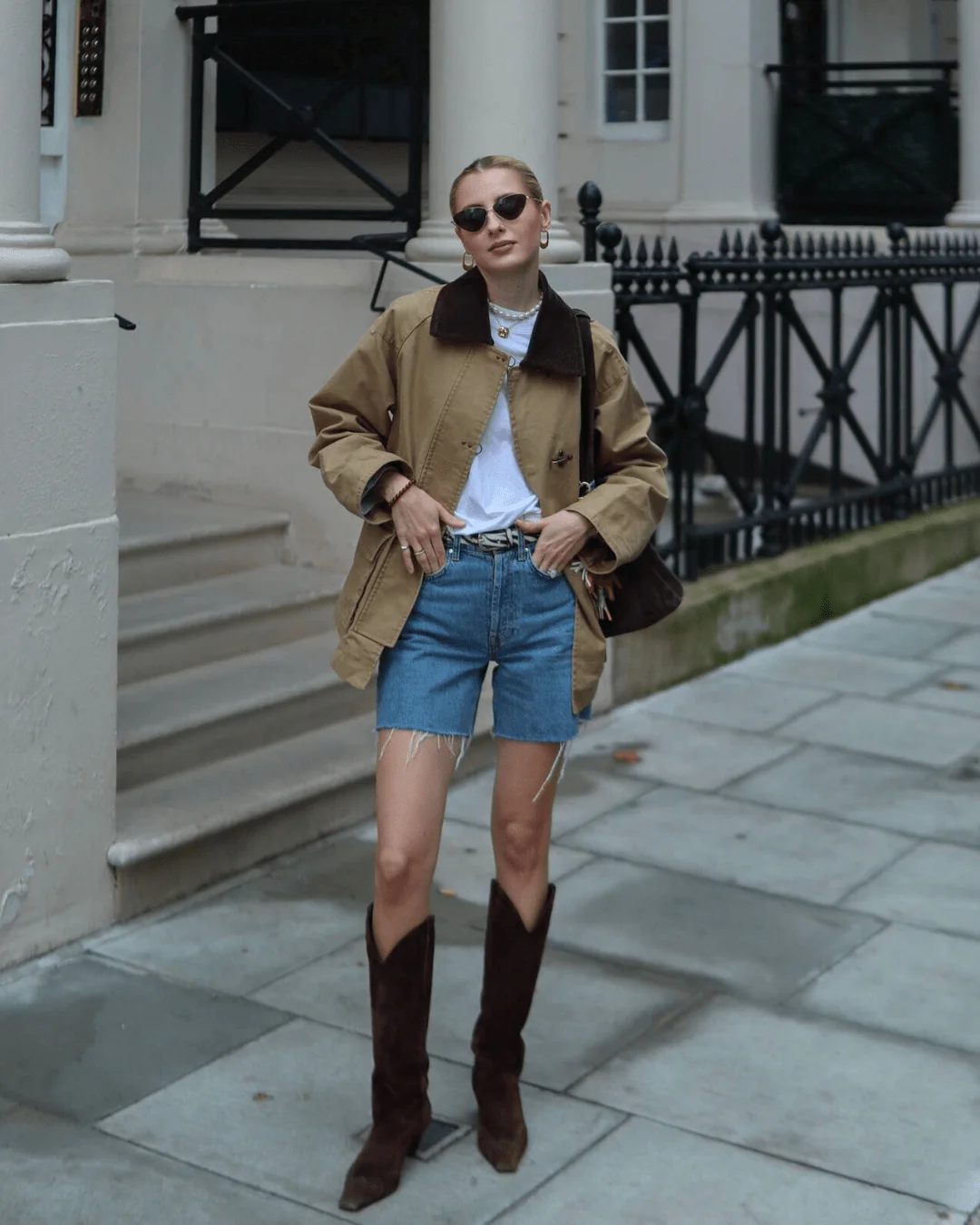 Jacky Canvas Barn Jacket - Image 2