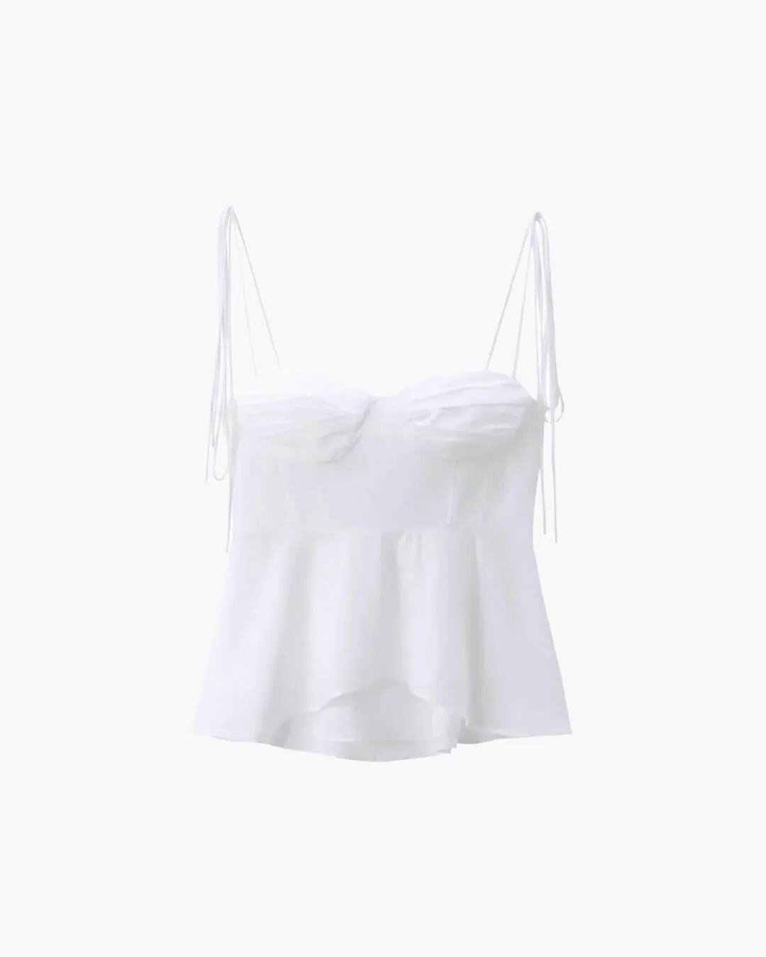 Jada Peplum Corset Cami Top - Image 2