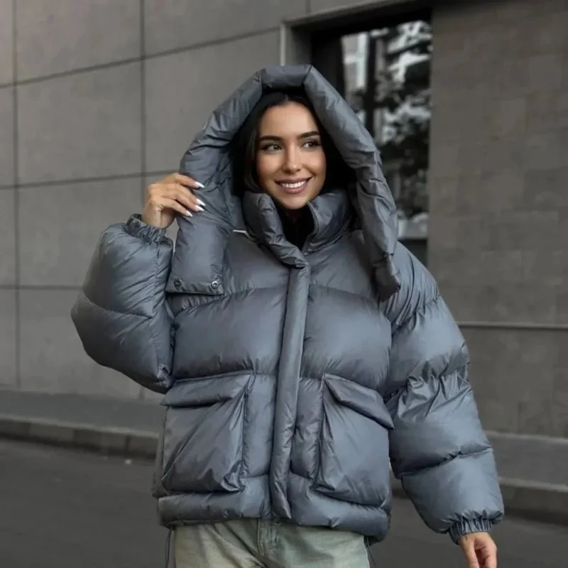 Janine Hooded Puffer Jacket - Image 2
