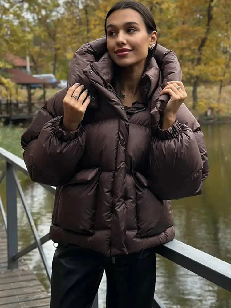 Janine Hooded Puffer Jacket - Image 4