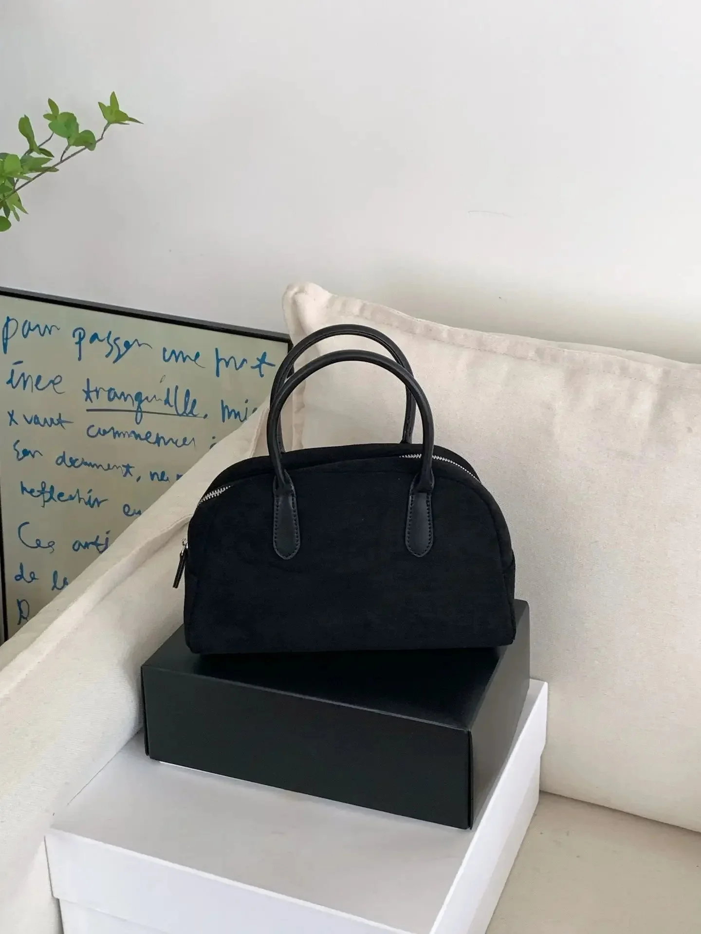 Jenny Suede Mini Bag - Image 4