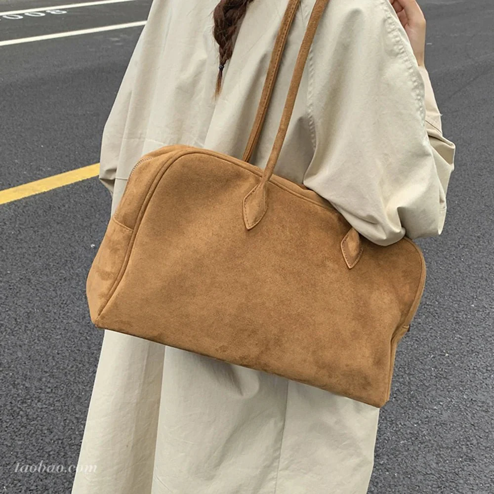 Jenny Suede Shoulder Bag - Image 3