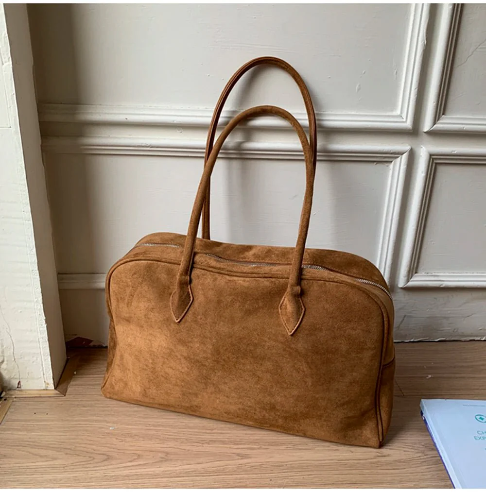 Jenny Suede Shoulder Bag - Image 4