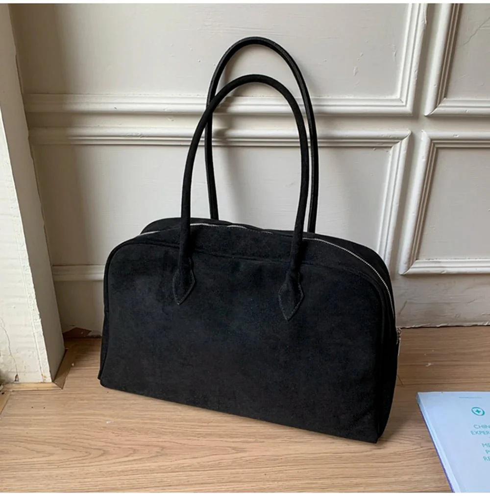 Jenny Suede Shoulder Bag - Image 7