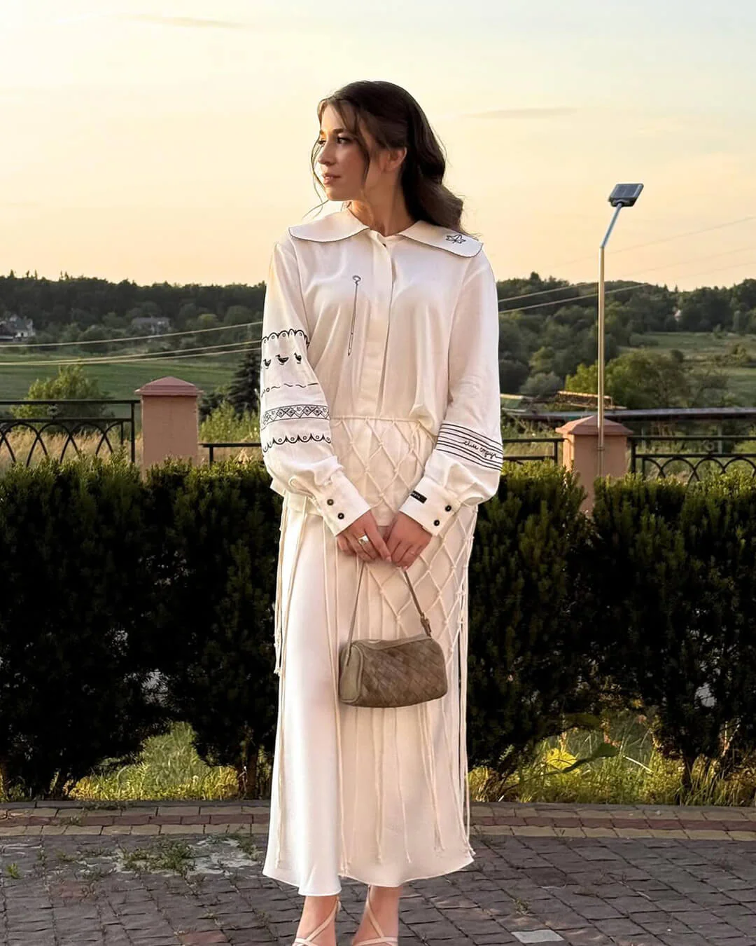 Jessica Woven Suede Bag - Image 15