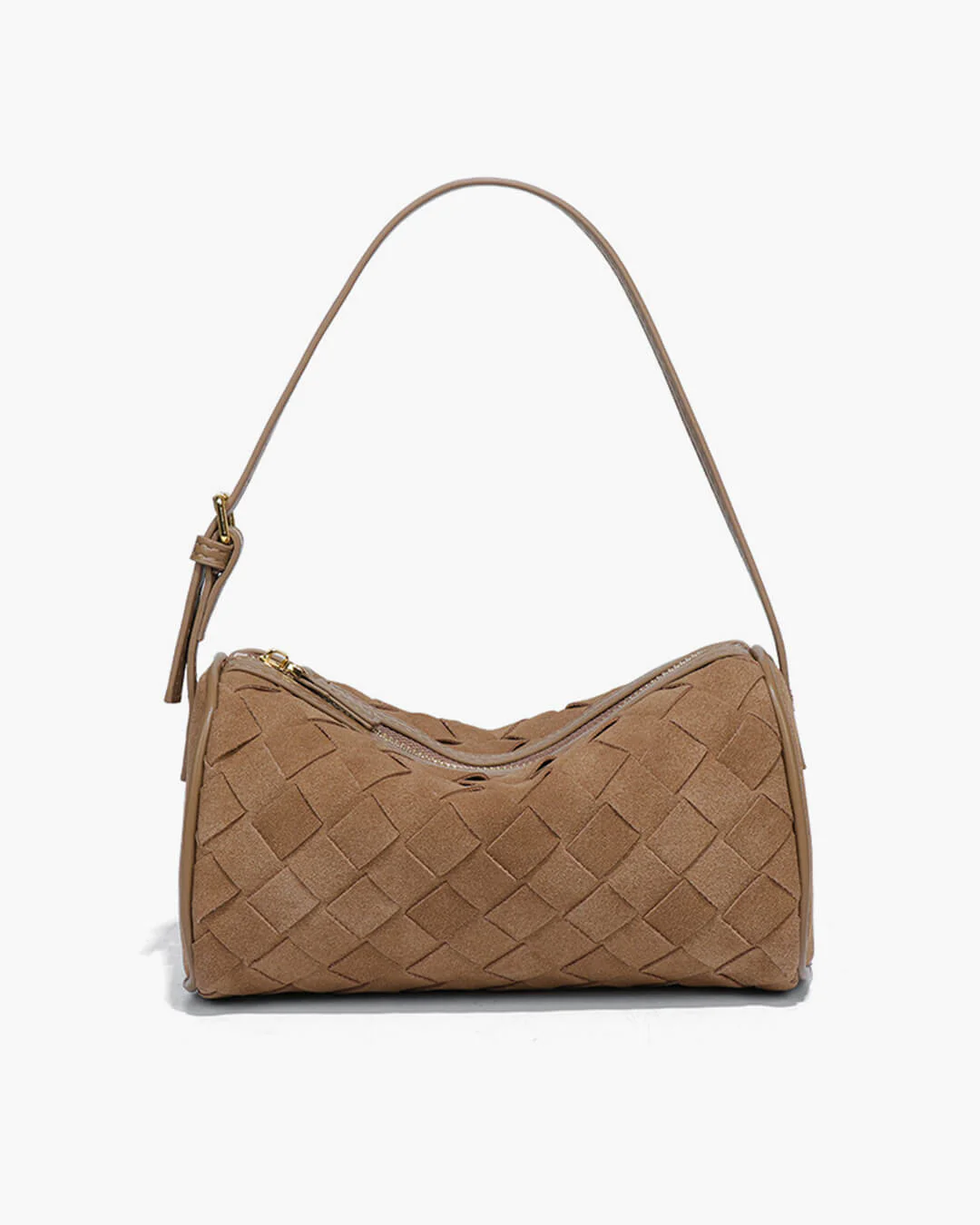 Jessica Woven Suede Bag - Image 19