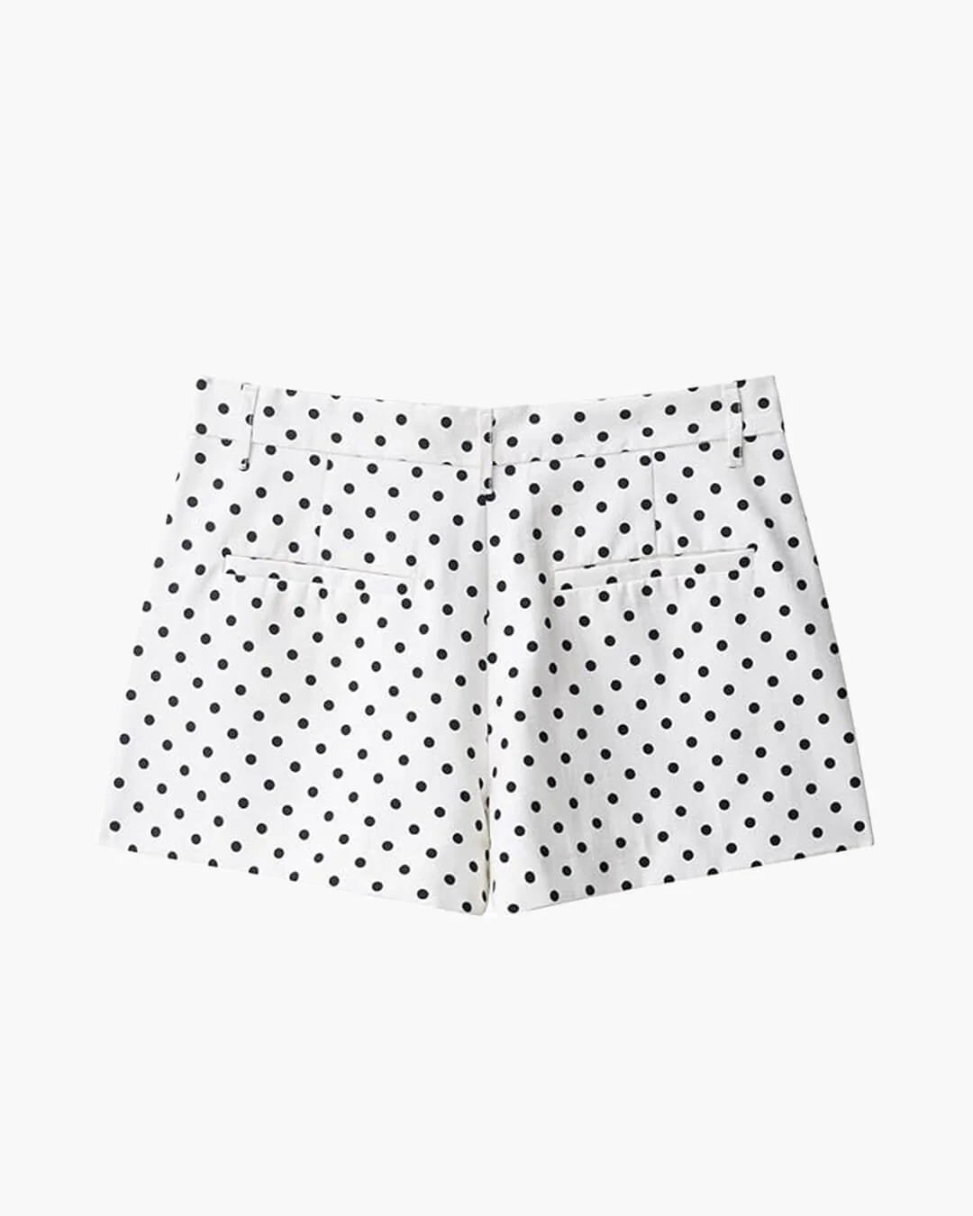 Jillian Polka Dot Mid-Rise Shorts - Image 3
