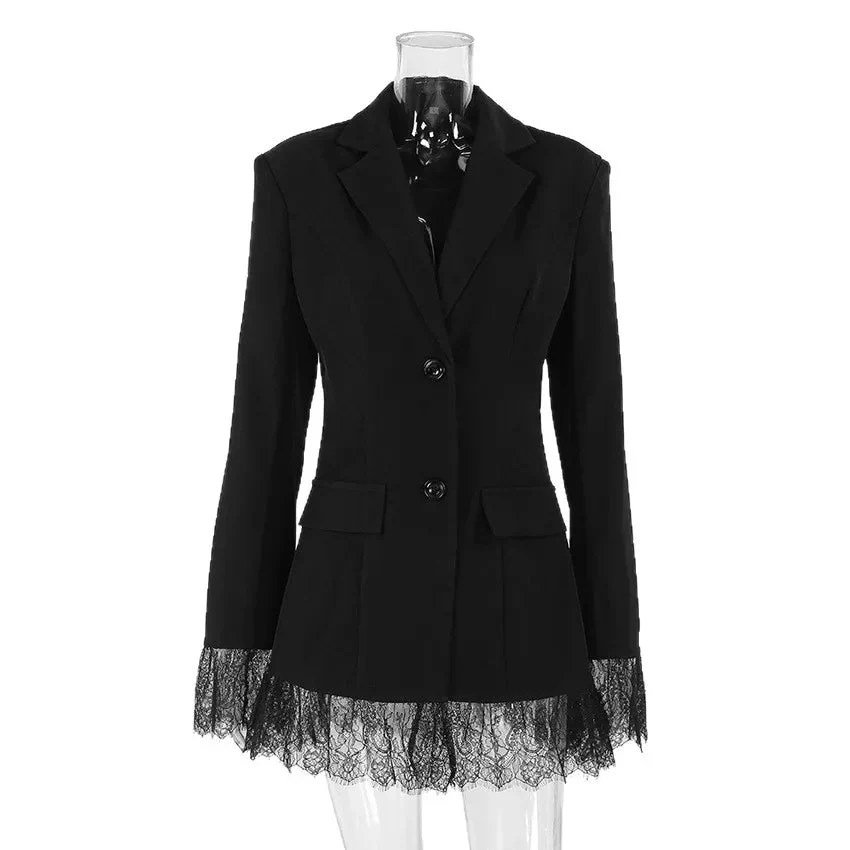 Joanna Blazer with Lace Details - Image 5