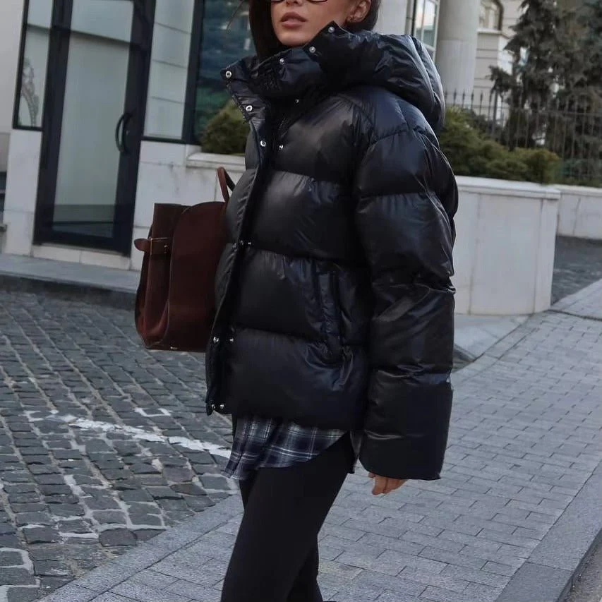 Judy Crop Puffer Jacket - Image 5