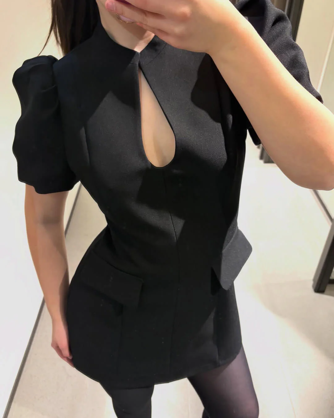 Julia Puff Sleeves Mini Dress - Image 7