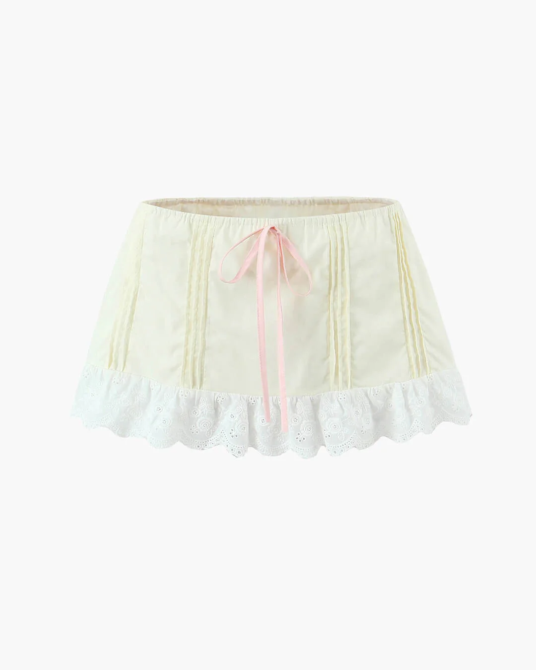 Klarissa Lace Trim Mini Skirt Set - Image 10