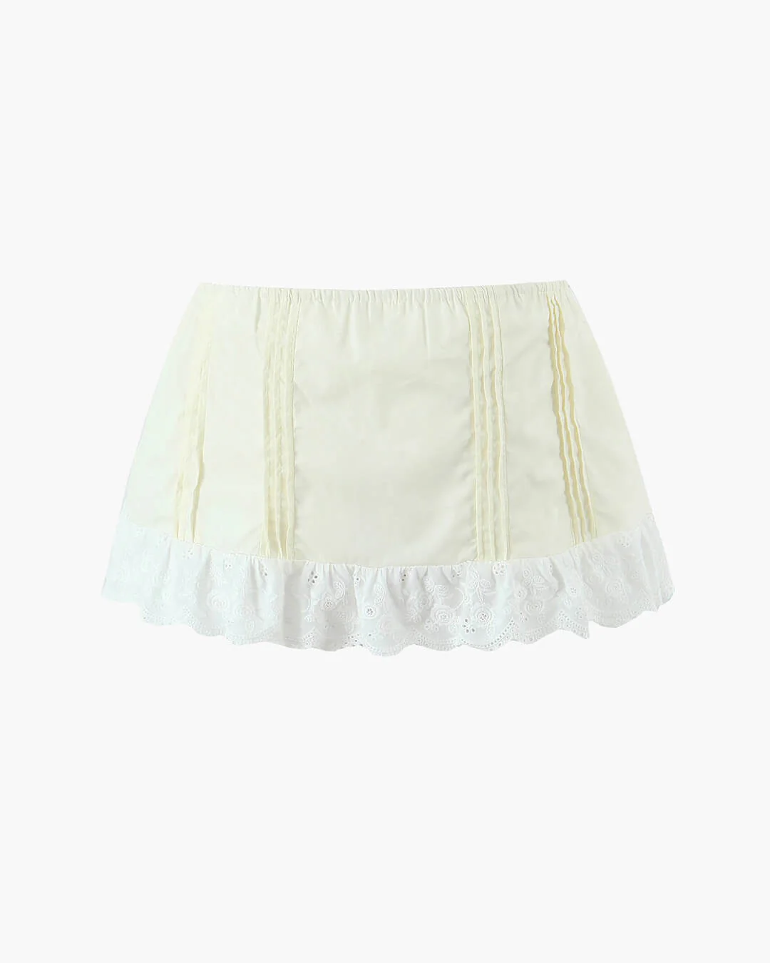 Klarissa Lace Trim Mini Skirt Set - Image 11