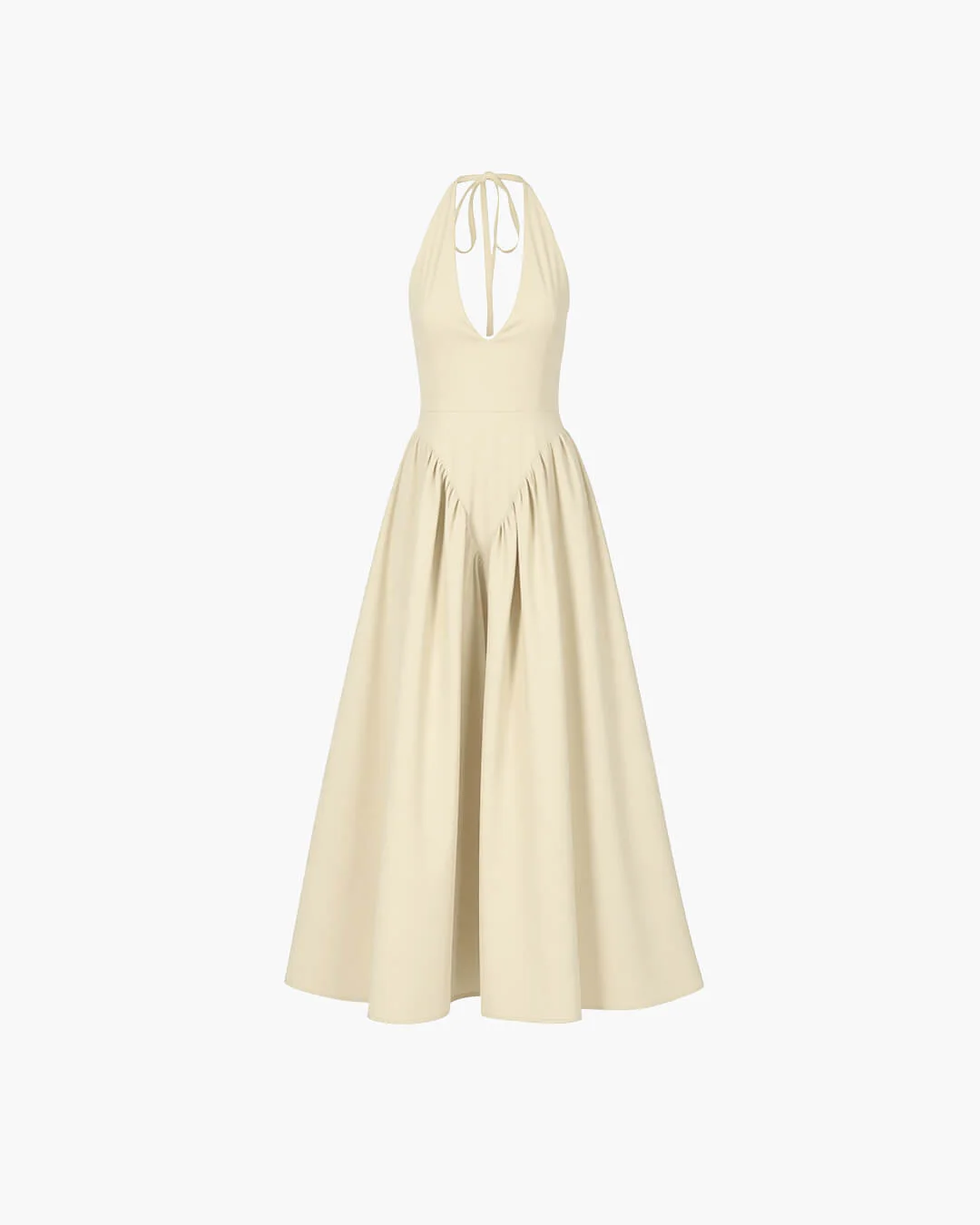 Kristy Deep Neck Maxi Dress - Image 9