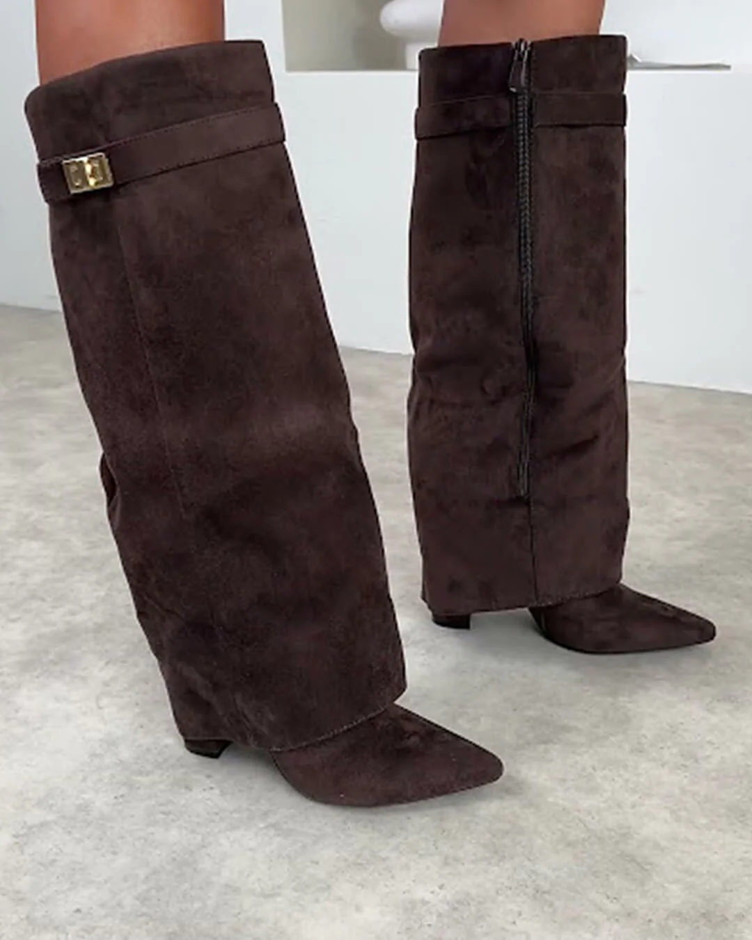 Kyla Suede Boots - Image 12