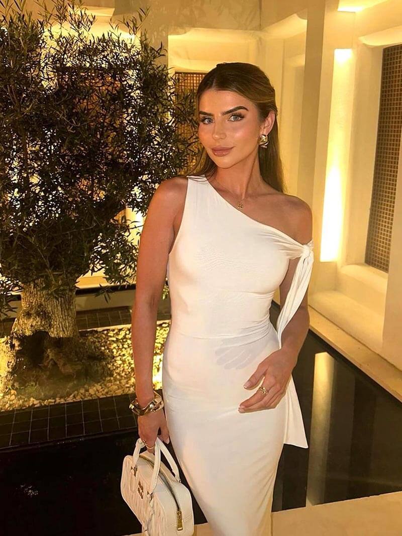 Kylie knotted maxi dress - Image 3