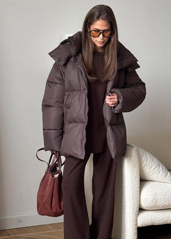 Leila Detachable Hood Puffer Jacket - Image 3