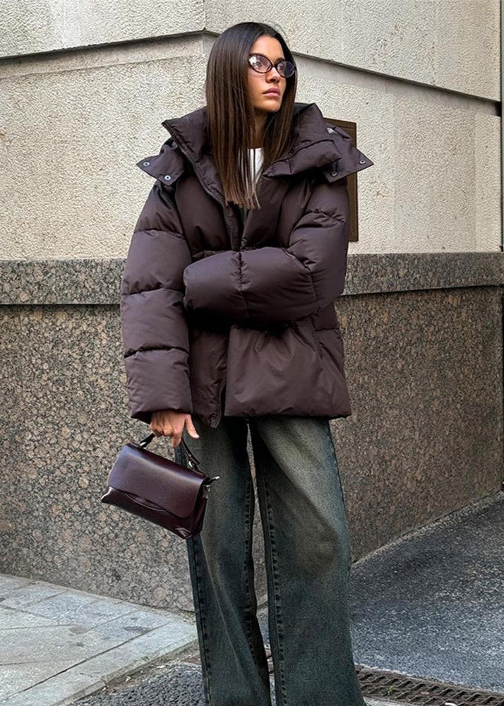 Leila Detachable Hood Puffer Jacket - Image 4