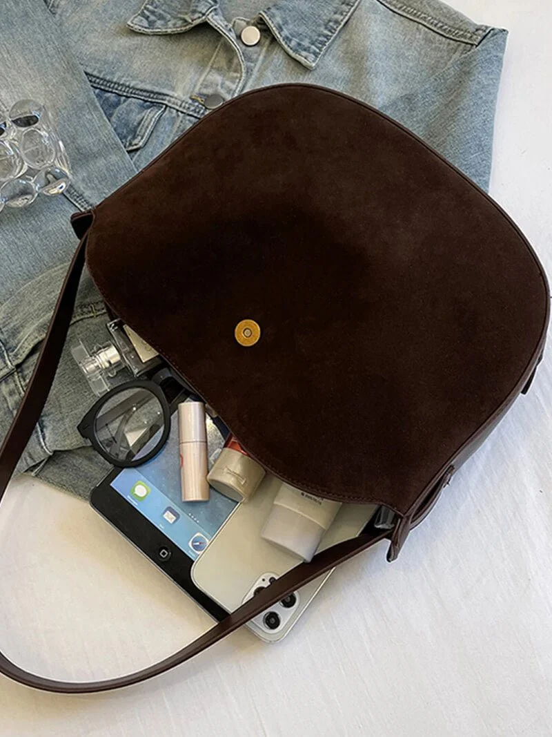 Lily Faux Suede Bag - Image 7