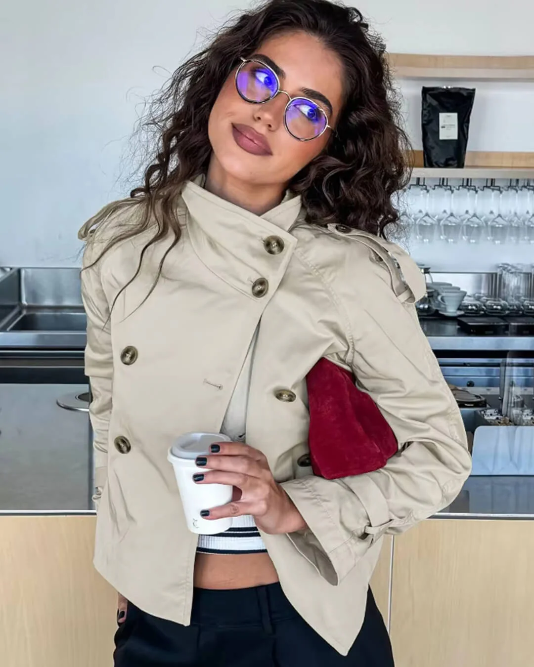 Linda Trench Coat - Image 4