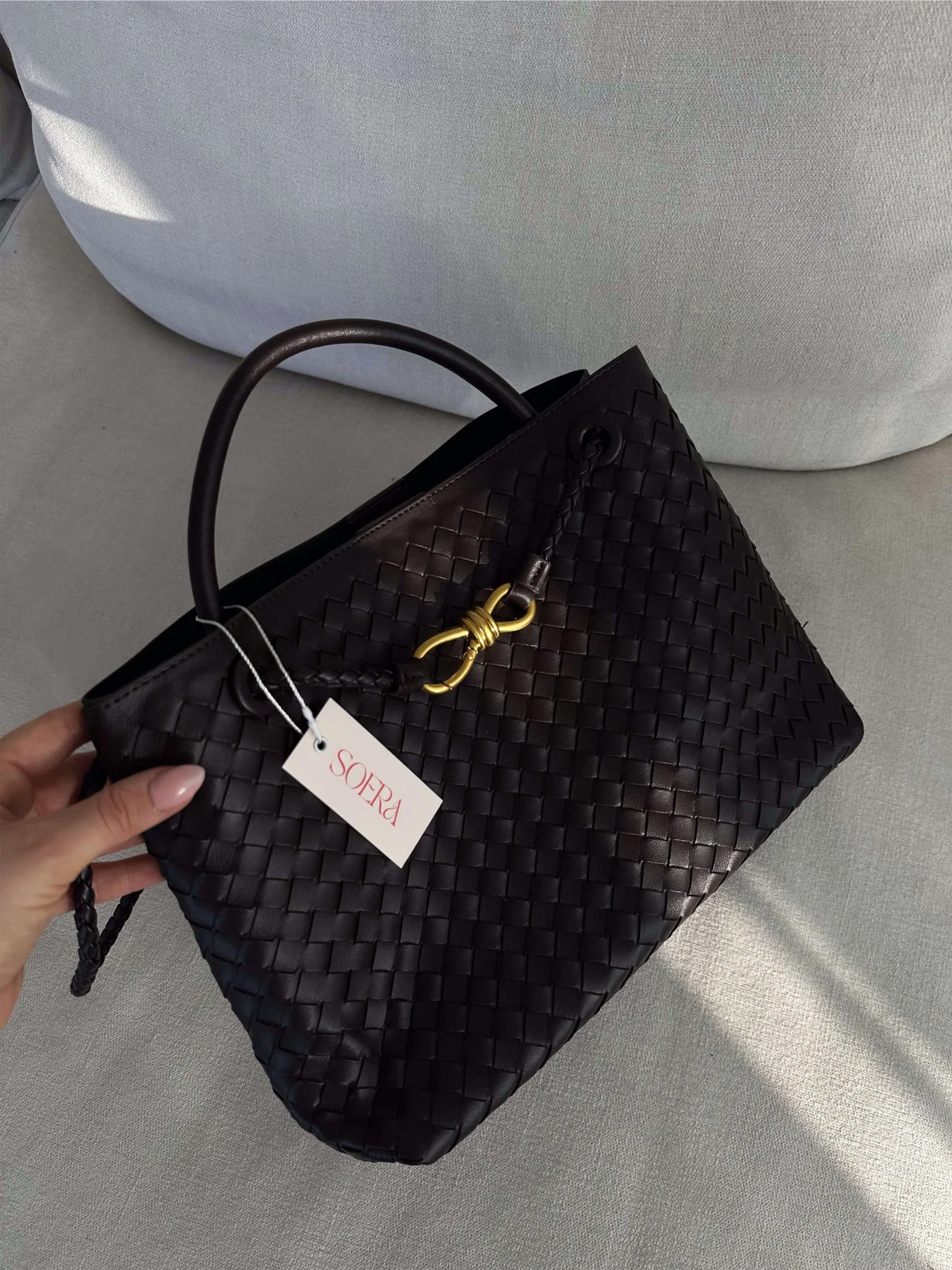 Lucia Woven Bag - Image 3