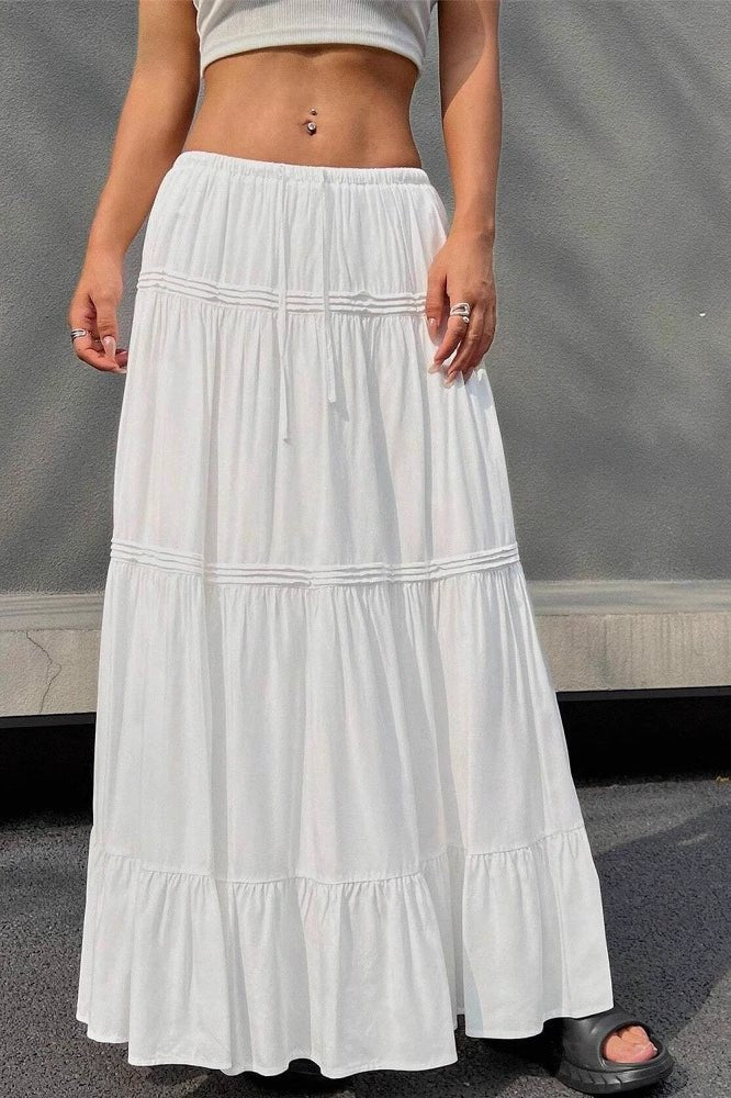 Marcella Tiered Ballet Maxi Skirt - Image 2