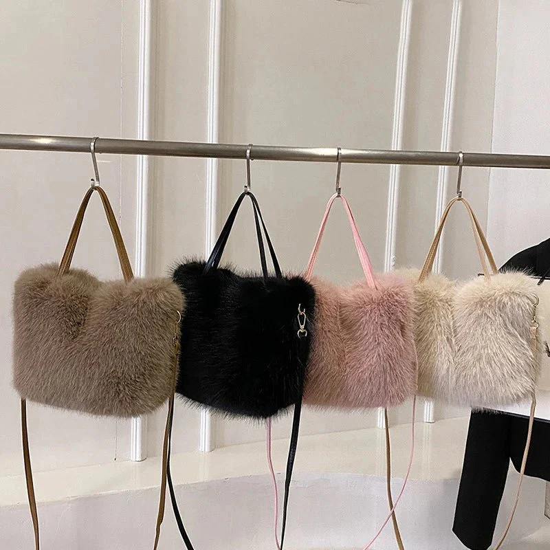 Maricar Faux Fur Crossbody Bag - Image 10