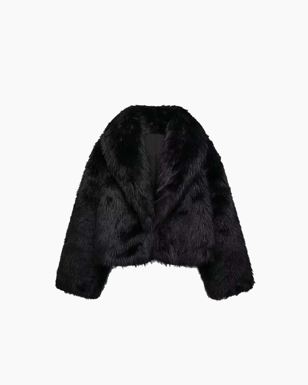 Maris Cropped Faux Fur Coat