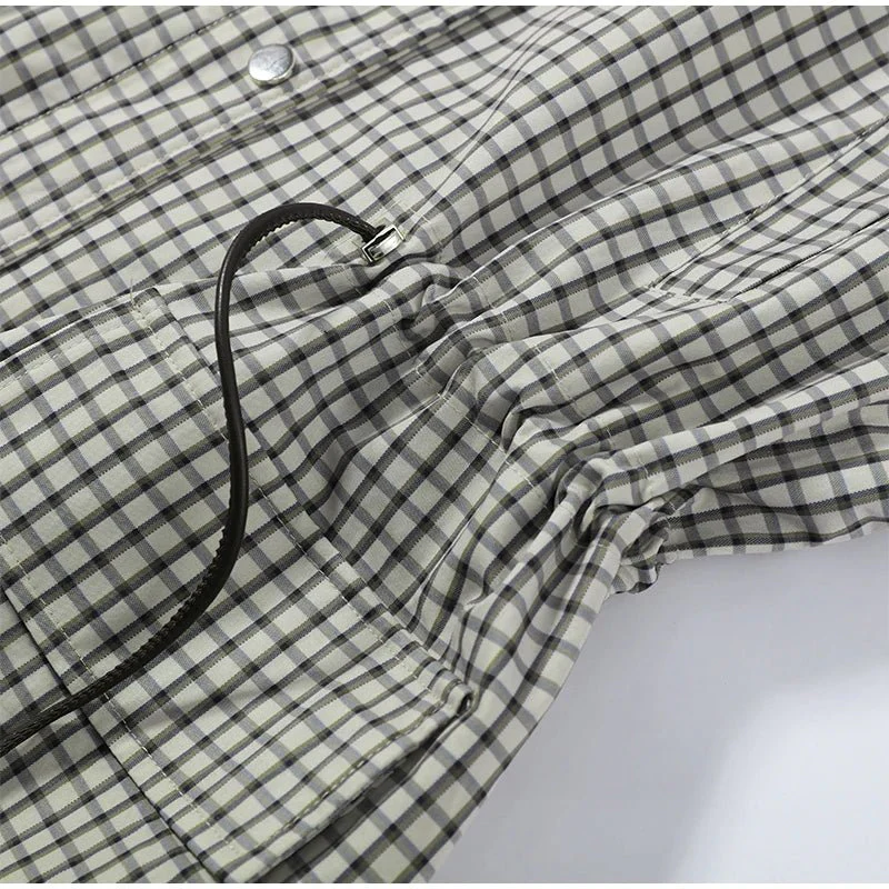 Marnie Check Hooded Zip Jacket - Image 5