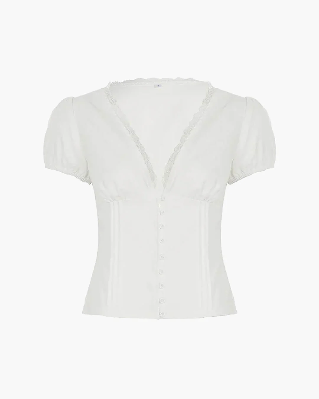 Mica Plunged Neck Blouse - Image 6