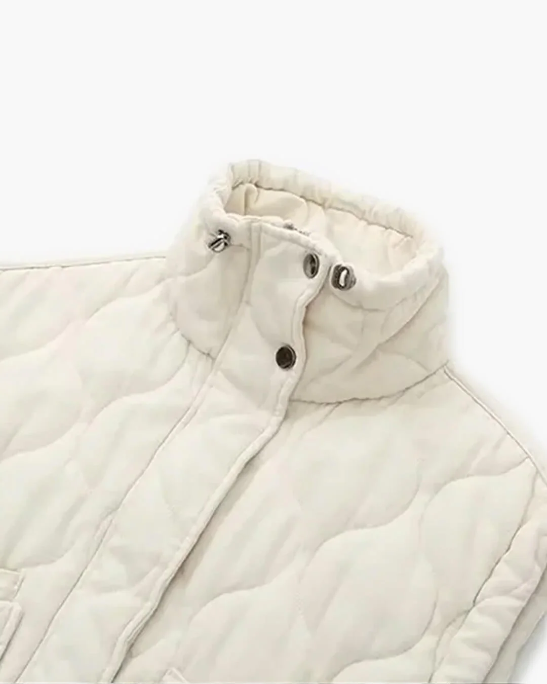 Micah Stand-Collar Pocket Vest - Image 9