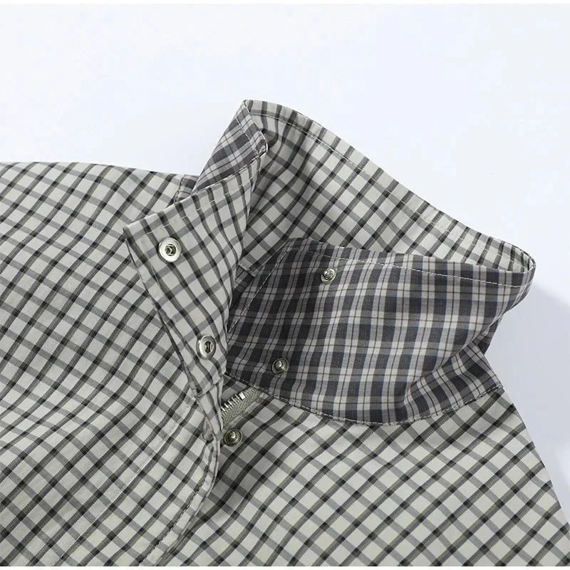 Myla Check Hooded Zip Jacket - Image 10