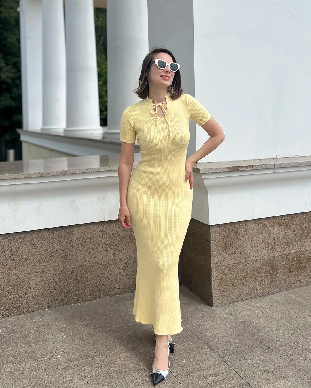 Nancy Bodycon Knitted Maxi Dress - Image 8