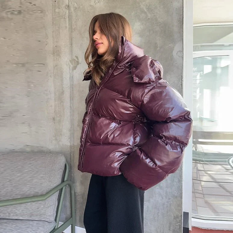 Nica Hooded Puffer Jacket - Image 3