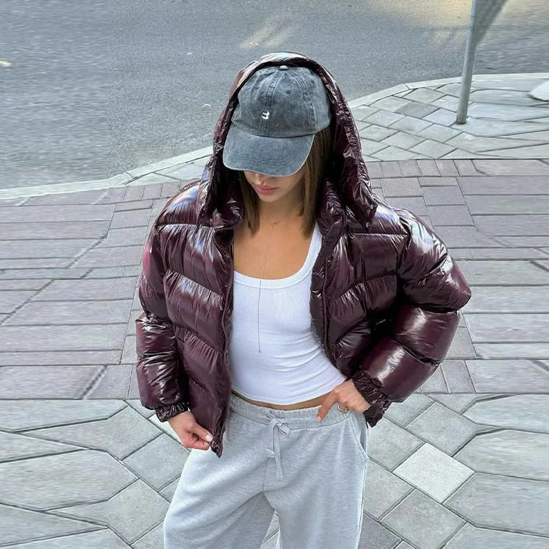 Nica Hooded Puffer Jacket - Image 4