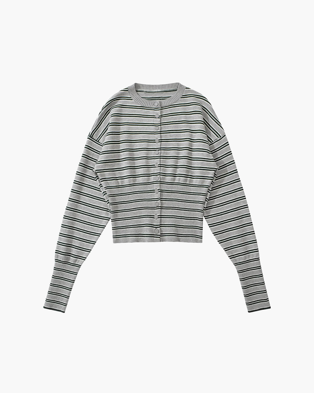 Nicole Striped Cardigan Shorts Set - Image 12