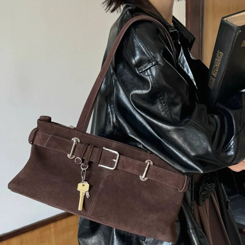 Nora Vegan Suede Bag - Image 2