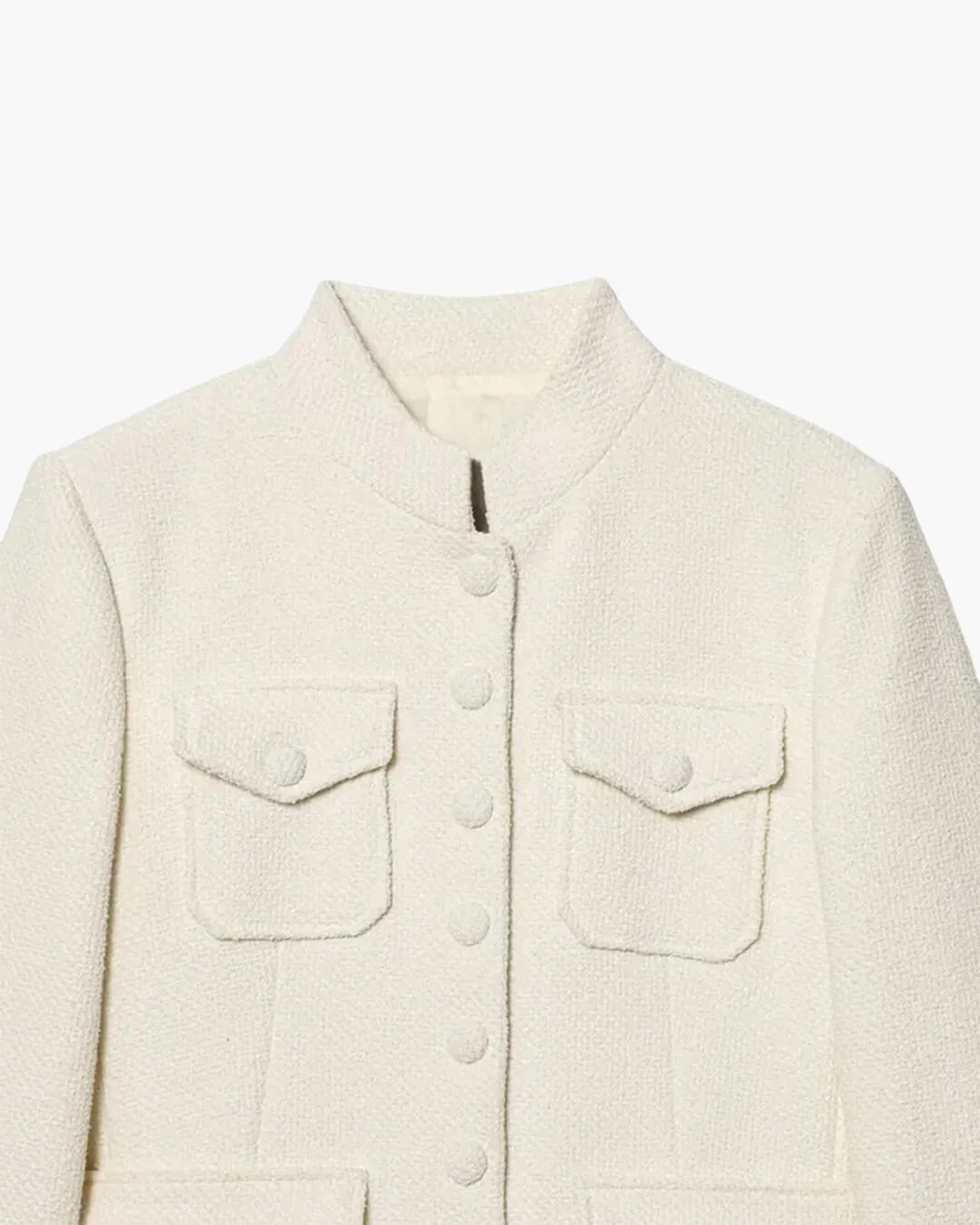 Ophelia Button Front Pocket Blazer - Image 3