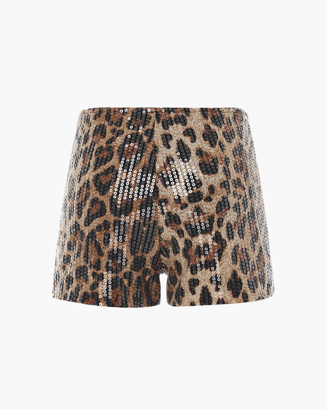 Quennie Leopard Sequin Shorts - Image 10