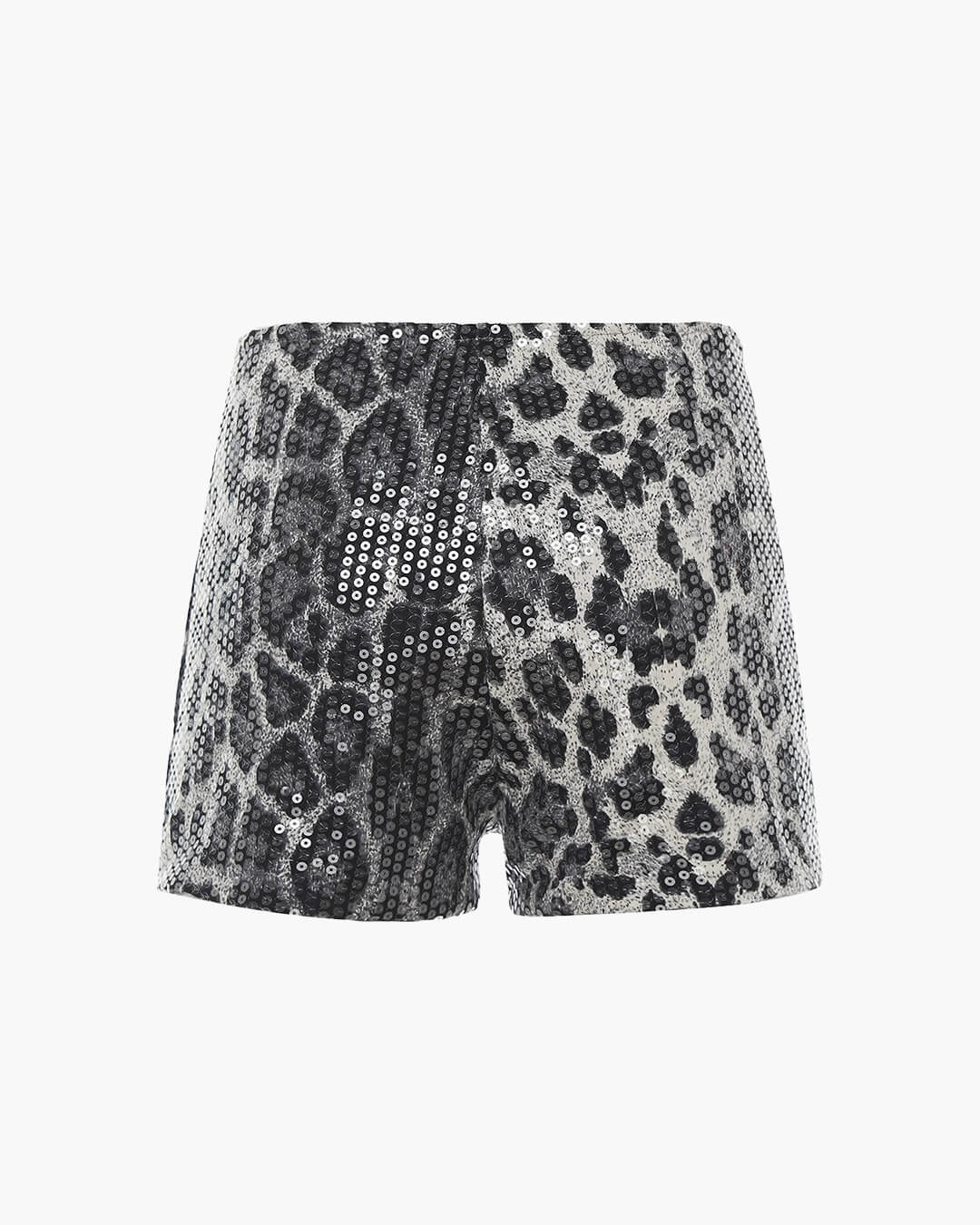 Quennie Leopard Sequin Shorts - Image 12