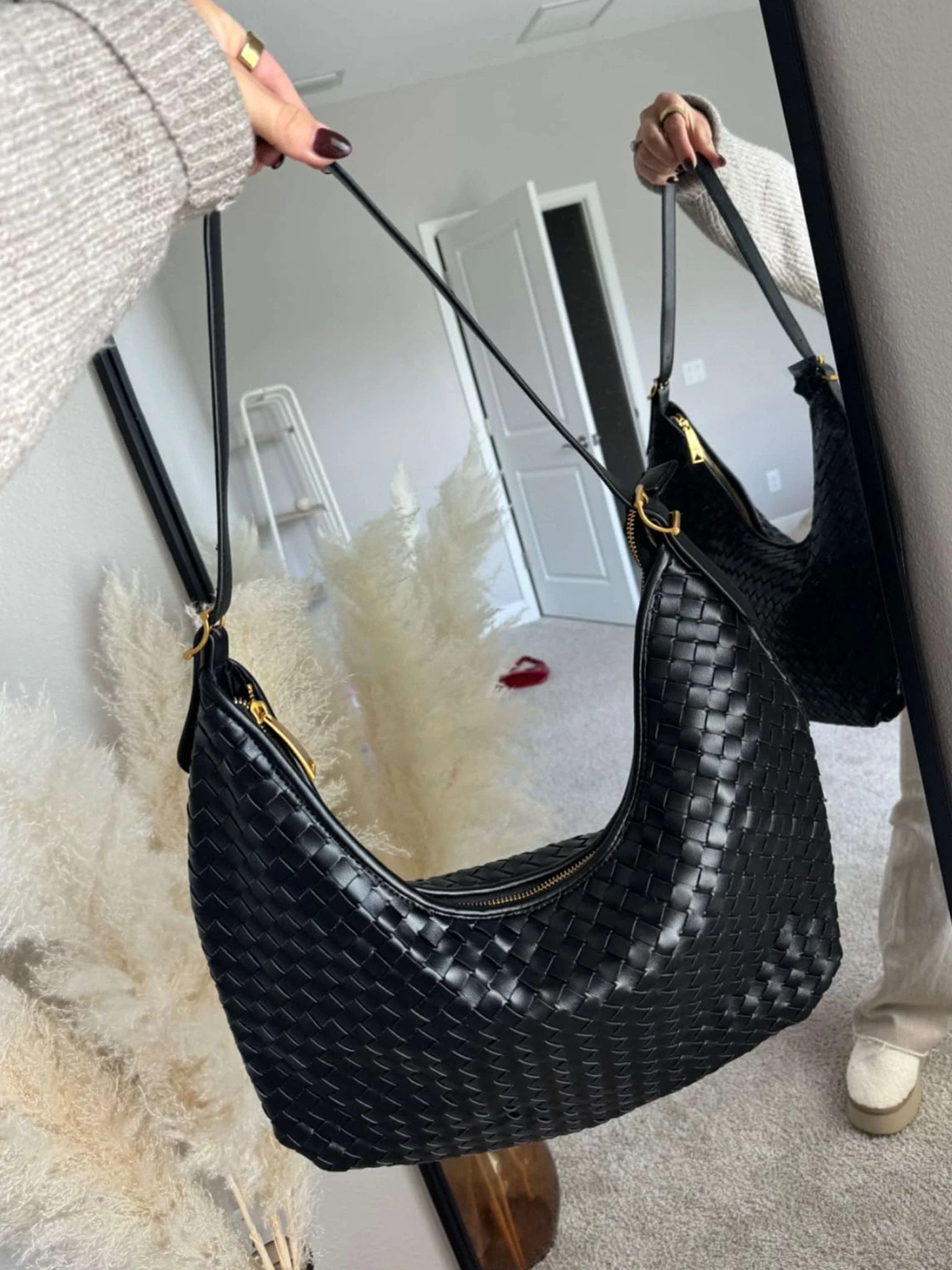 Scarlett Woven Tote Bag - Image 12