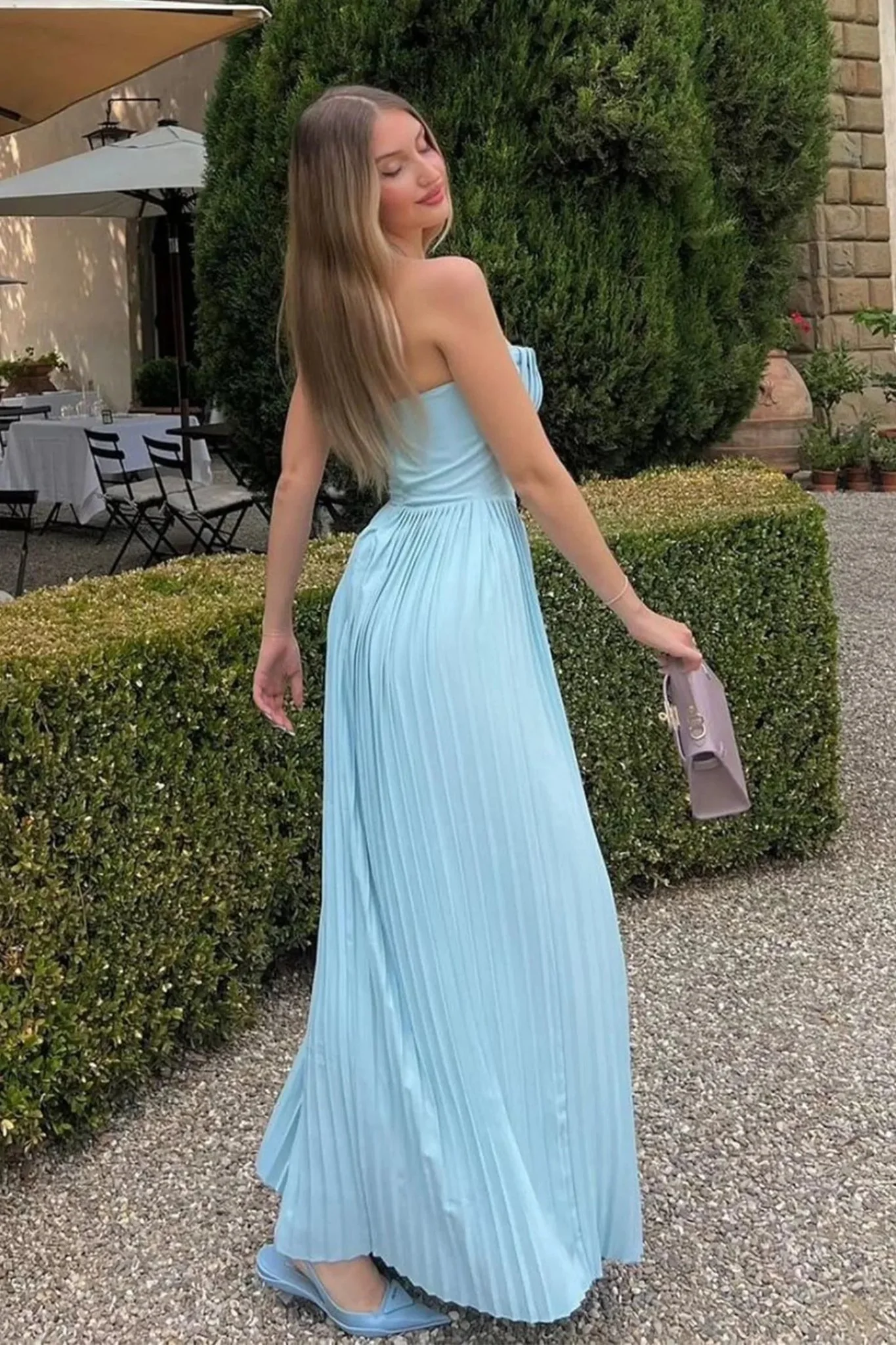 Selena Strapless Maxi Dress - Image 5